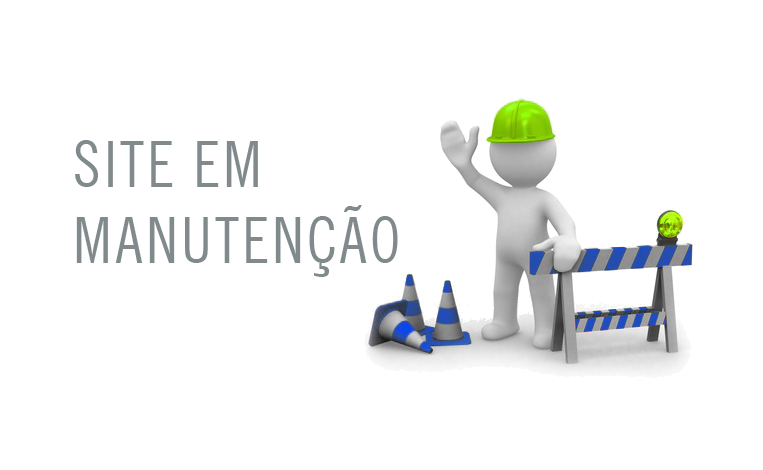 Site em manutençã